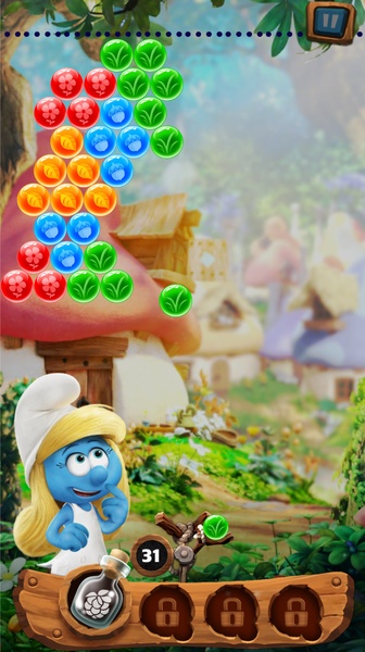 Smurfs Bubble Story স্ক্রিনশট 3