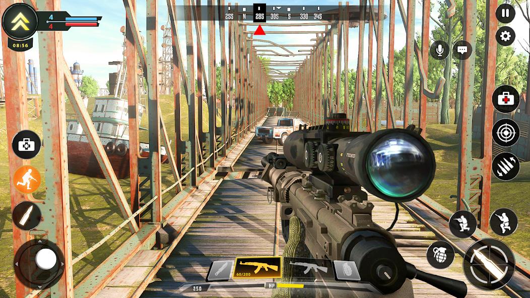 Schermata Sniper Game: Shooting Gun Game Mod 0