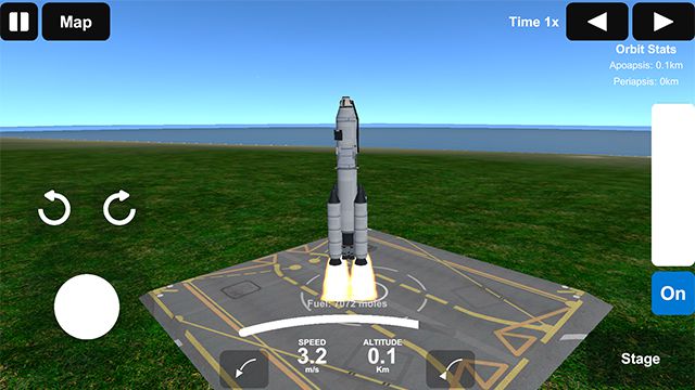 Ellipse: Rocket Simulator Captura de tela 0