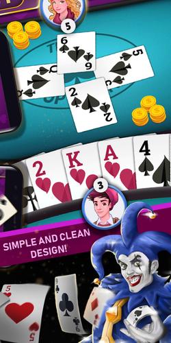 Bid Whist - Offline Card Games 스크린샷 1