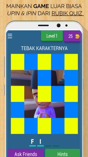 Schermata Upin & Ipin Rubik Quiz 0