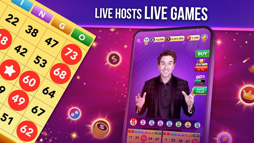 Live Play Bingo 스크린샷 1