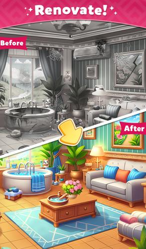 Princess Home Cleaning Games Captura de pantalla 1