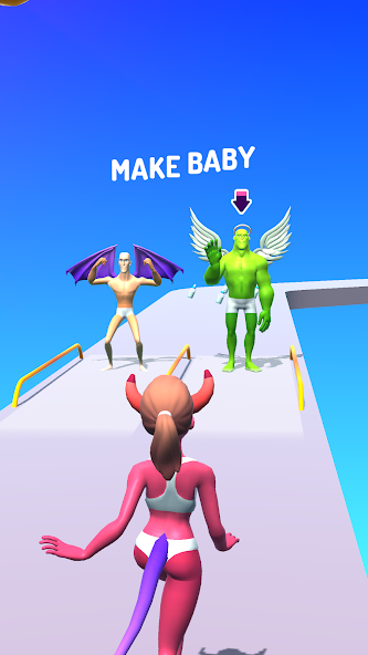 Fairy Rush: Genetic Fusion Mod Capture d'écran 2