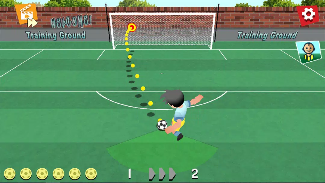 FreeKick Screamers - Football Schermafbeelding 1