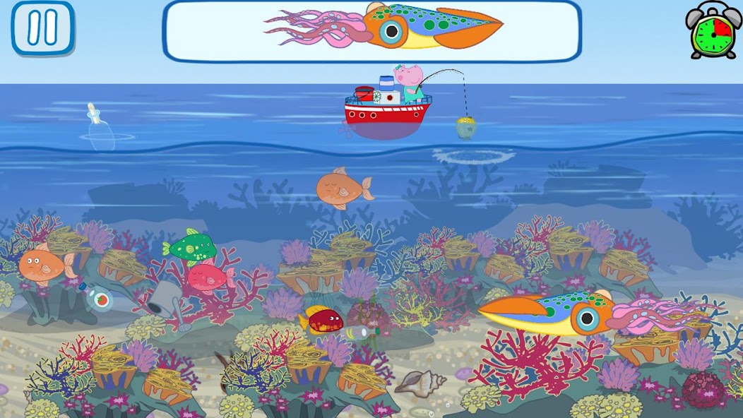 Funny Kids Jogos de Pesca Captura de tela 3