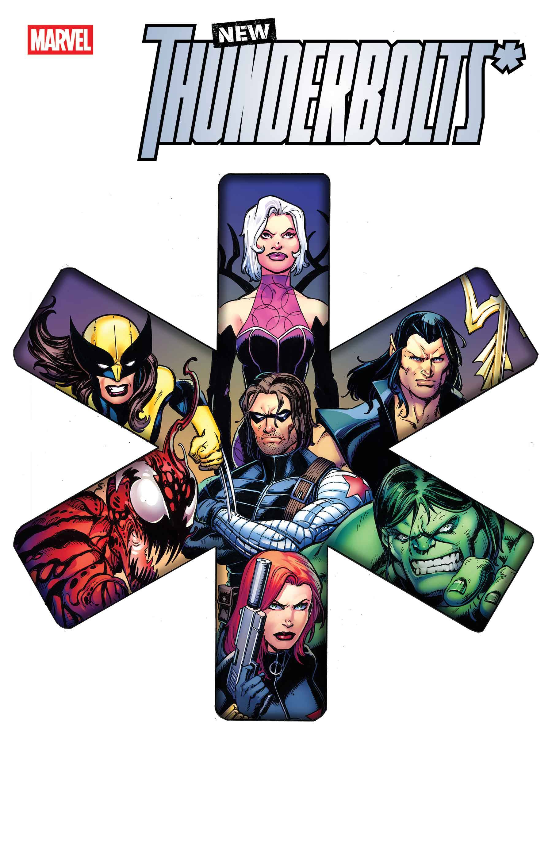 New Thunderbolts* Art by Mark Bagley