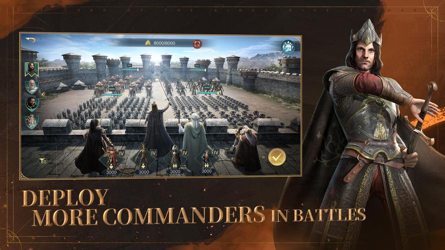 The Lord of the Rings: War Captura de pantalla 0
