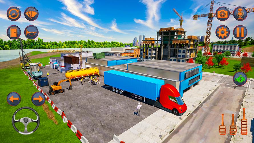 US Cargo Truck Games 3D Zrzut ekranu 3