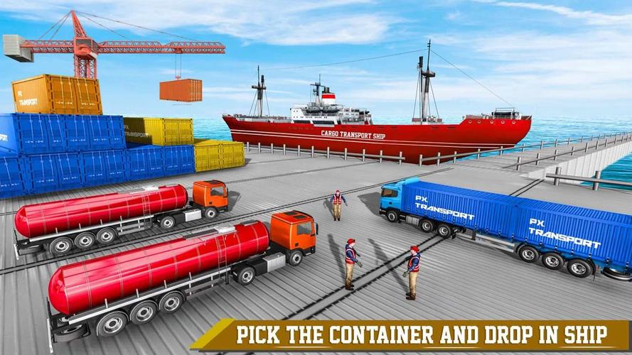 Cargo Transport Truck Driving スクリーンショット 3