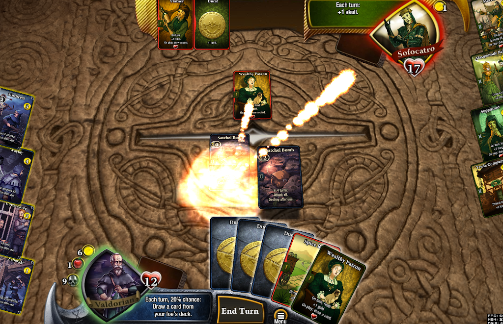 War of Omens Deck Builder Collectible Card Game スクリーンショット 2