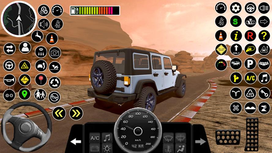 Long Road Trip Car Simulator Zrzut ekranu 3