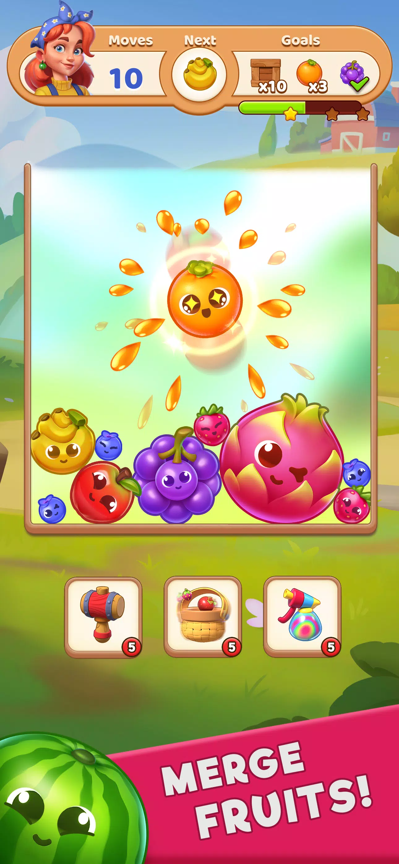 FruitFall! ဖန်သားပြင်ဓာတ်ပုံ 0