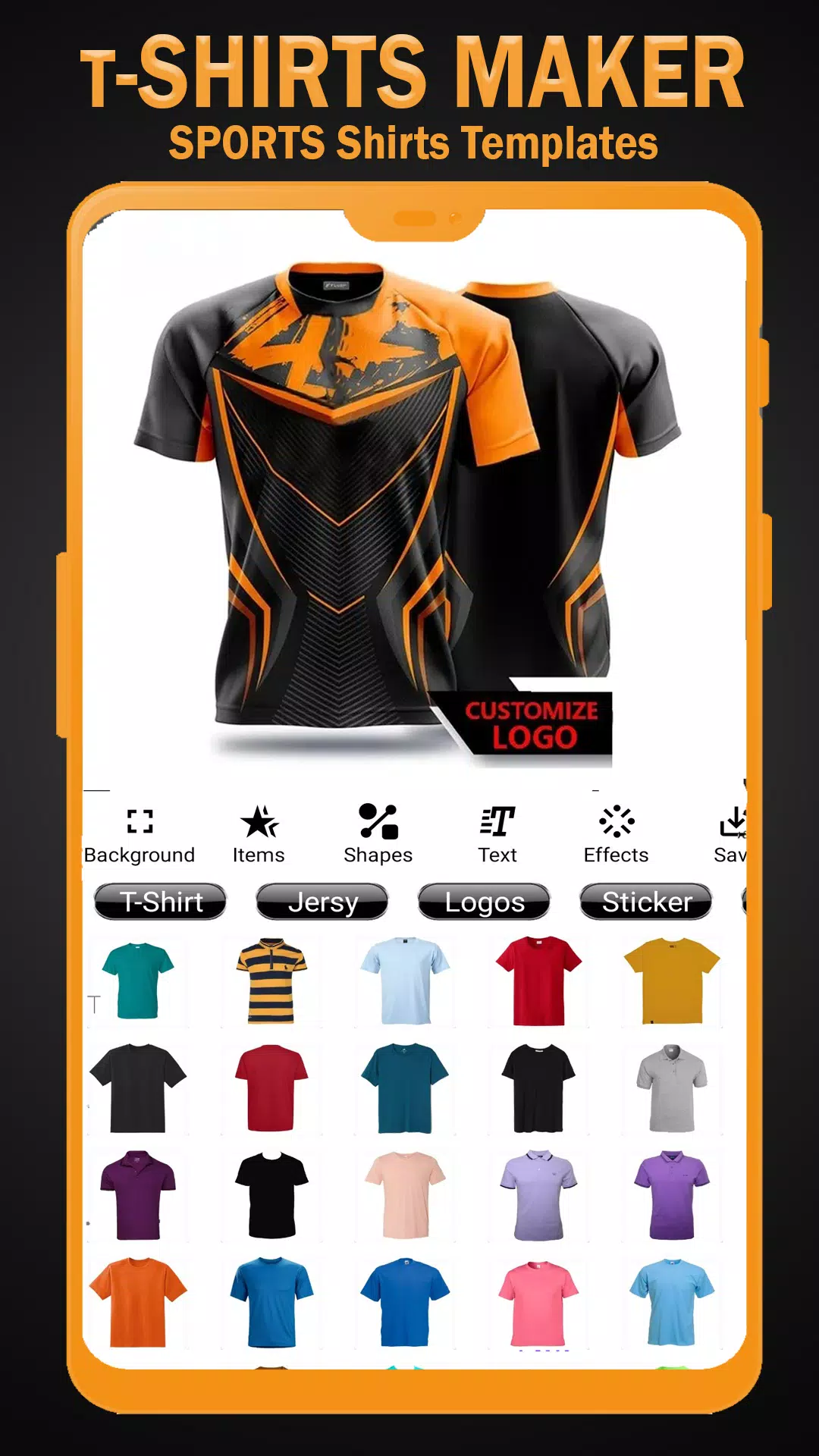 Sports T-shirt Maker&Designer Captura de pantalla 2
