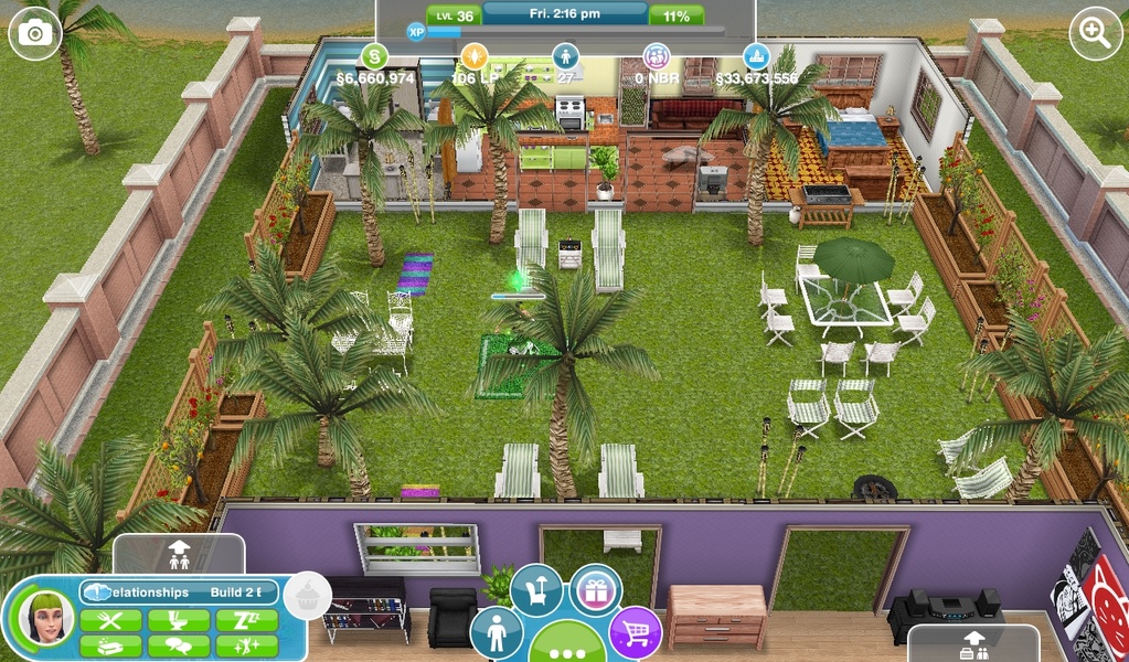 The Sims Freeplay ဖန်သားပြင်ဓာတ်ပုံ 0