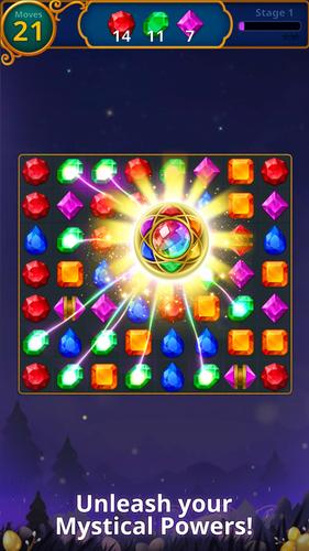 Jewels Magic: Mystery Match3 Capture d'écran 1