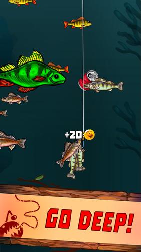 Fishing: Mutant Fish Zone! ภาพหน้าจอ 1