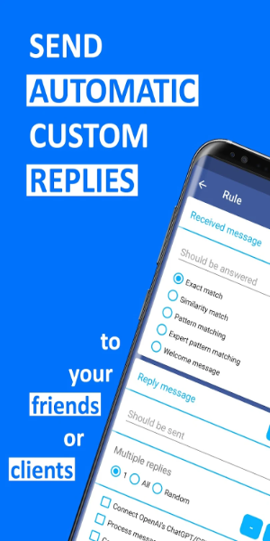 AutoResponder for Messenger ภาพหน้าจอ 1