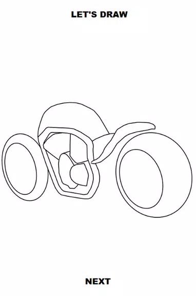 Draw Motorcycles: Cruiser應用截圖第2張
