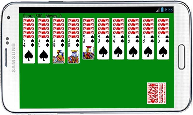 Spider Solitaire Card Game HD by Appsi Captura de pantalla 1