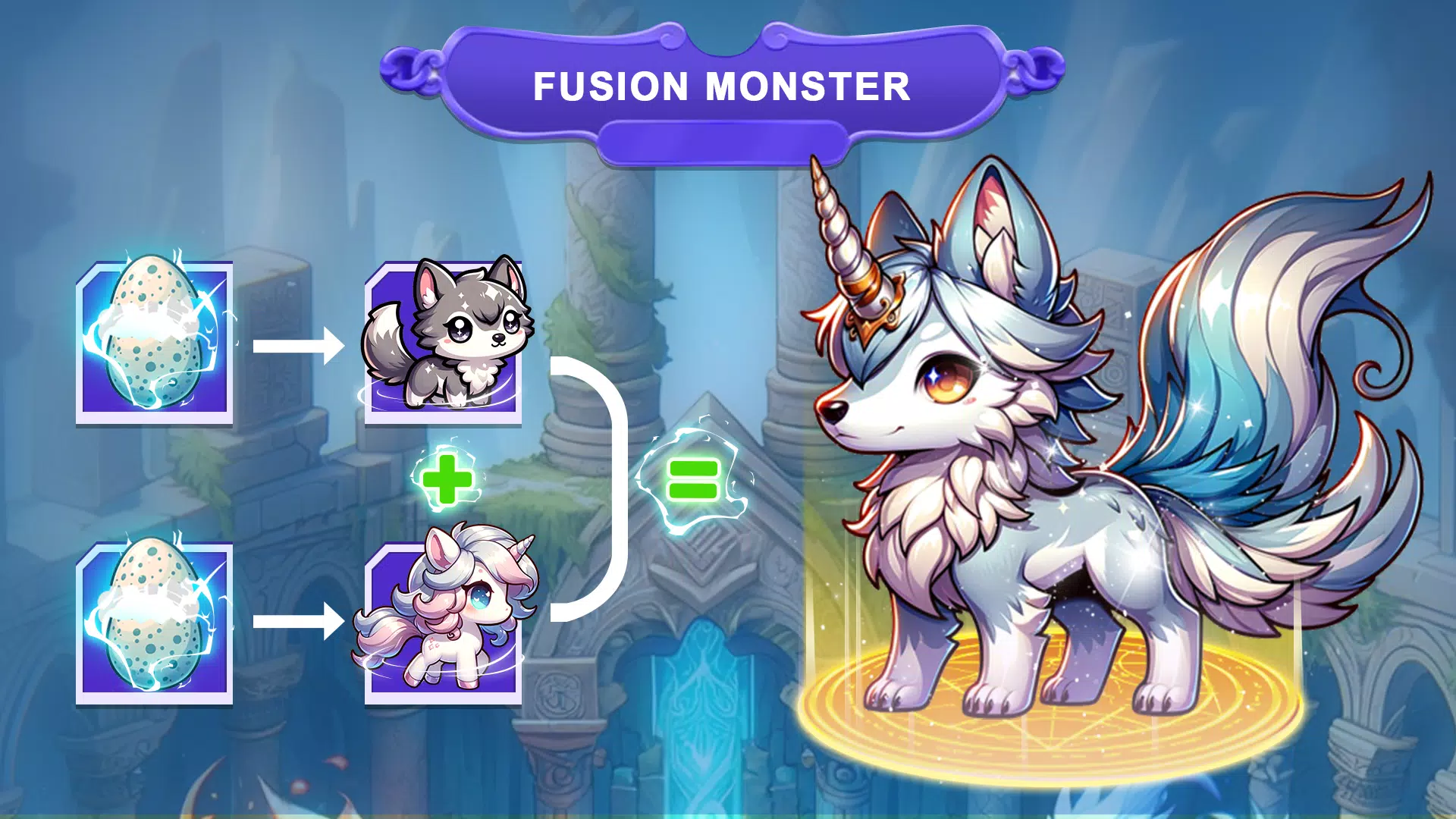 Master Fusion : Monster War Schermafbeelding 3