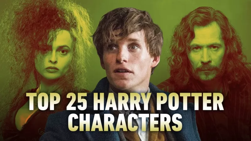 Top 25 des personnages de Harry Potter: livres et films