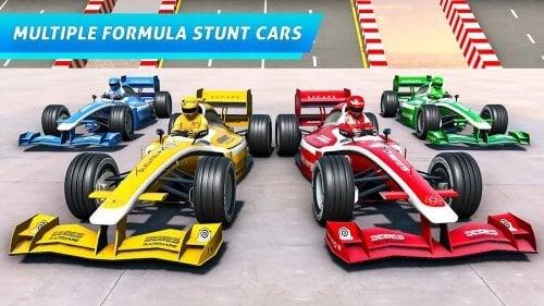 Formula Car Racing Stunts Ramp Screenshot 3