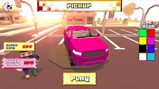 Blocky Car Racer - racing game ภาพหน้าจอ 2