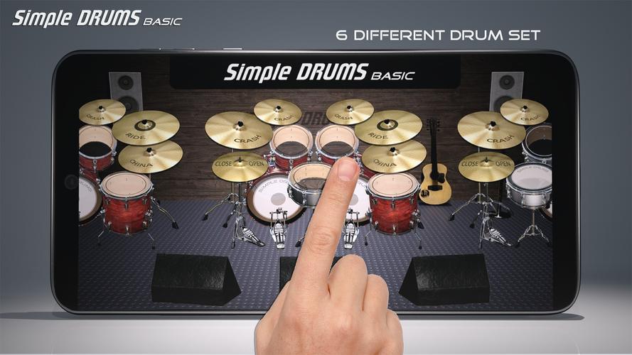 Simple Drums Basic - Drum Set Capture d'écran 3