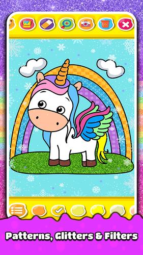 Princess Coloring Book Games 스크린샷 2