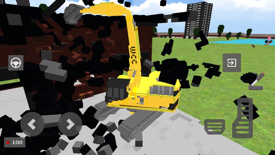 Nextbots in Playground: Pixel Screenshot 0