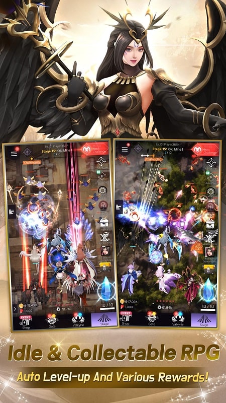Valkyrie Rush: Idle & Merge Скриншот 0