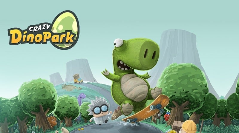 Crazy Dino Park ဖန်သားပြင်ဓာတ်ပုံ 0