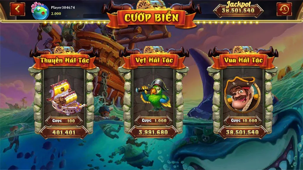Bắn Cá Rồng - Bắn Cá Slot 스크린샷 2