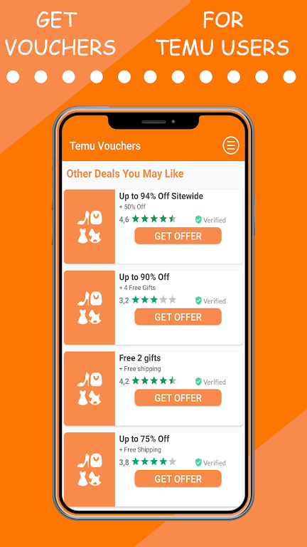 Temu Vouchers ภาพหน้าจอ 2