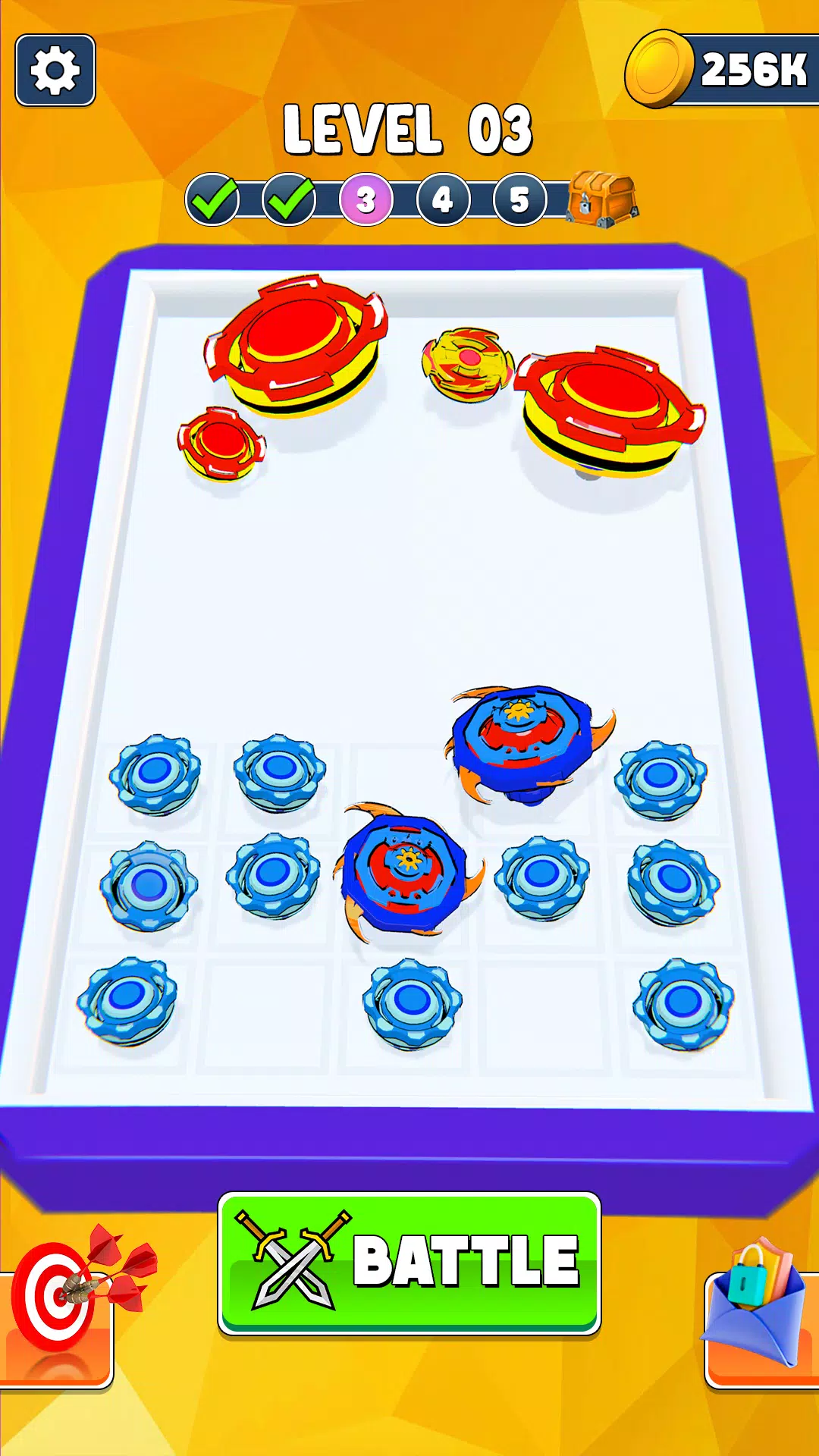 Merge & Battle Spinner Game Tangkapan skrin 0