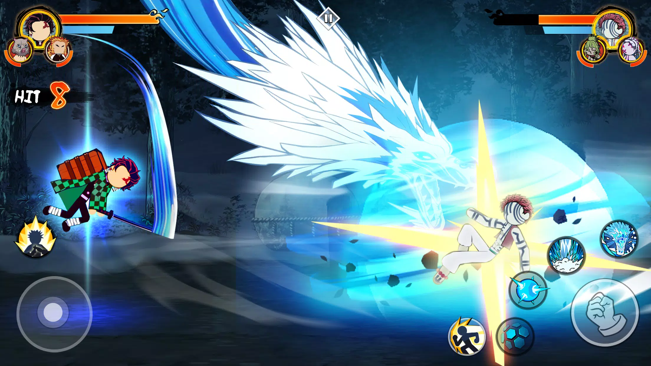 Stick Demon Shadow Fight ဖန်သားပြင်ဓာတ်ပုံ 1