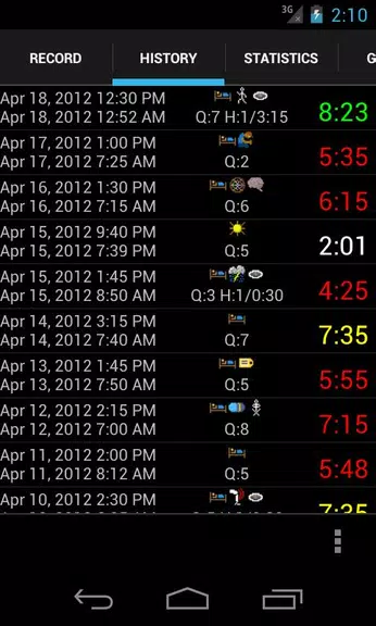 Sleepmeter FE Capture d'écran 3