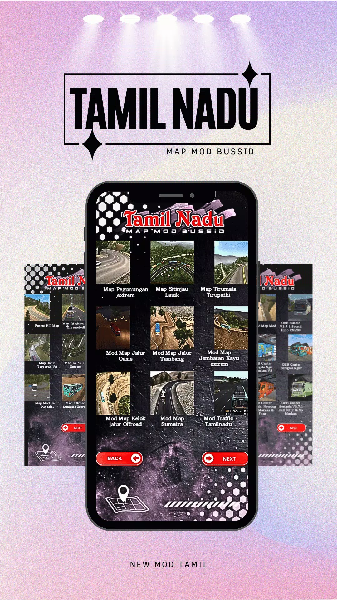 Tamil nadu map mod bussid應用截圖第2張
