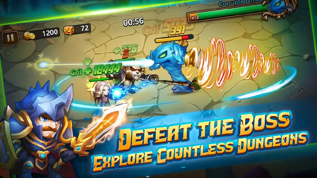 Magic Orcs: Free Battle RPG Screenshot 1