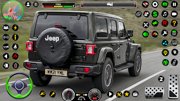 Jeep Driving Simulator offRoad Ảnh chụp màn hình 3