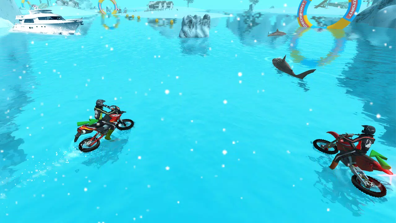 Bike Racing : Water Bike Games Ảnh chụp màn hình 2