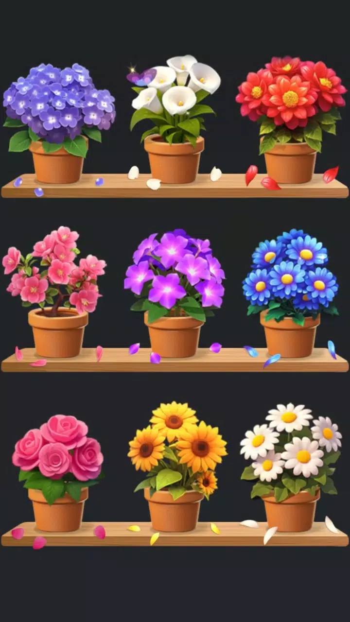 Floral Sort 3D ภาพหน้าจอ 1