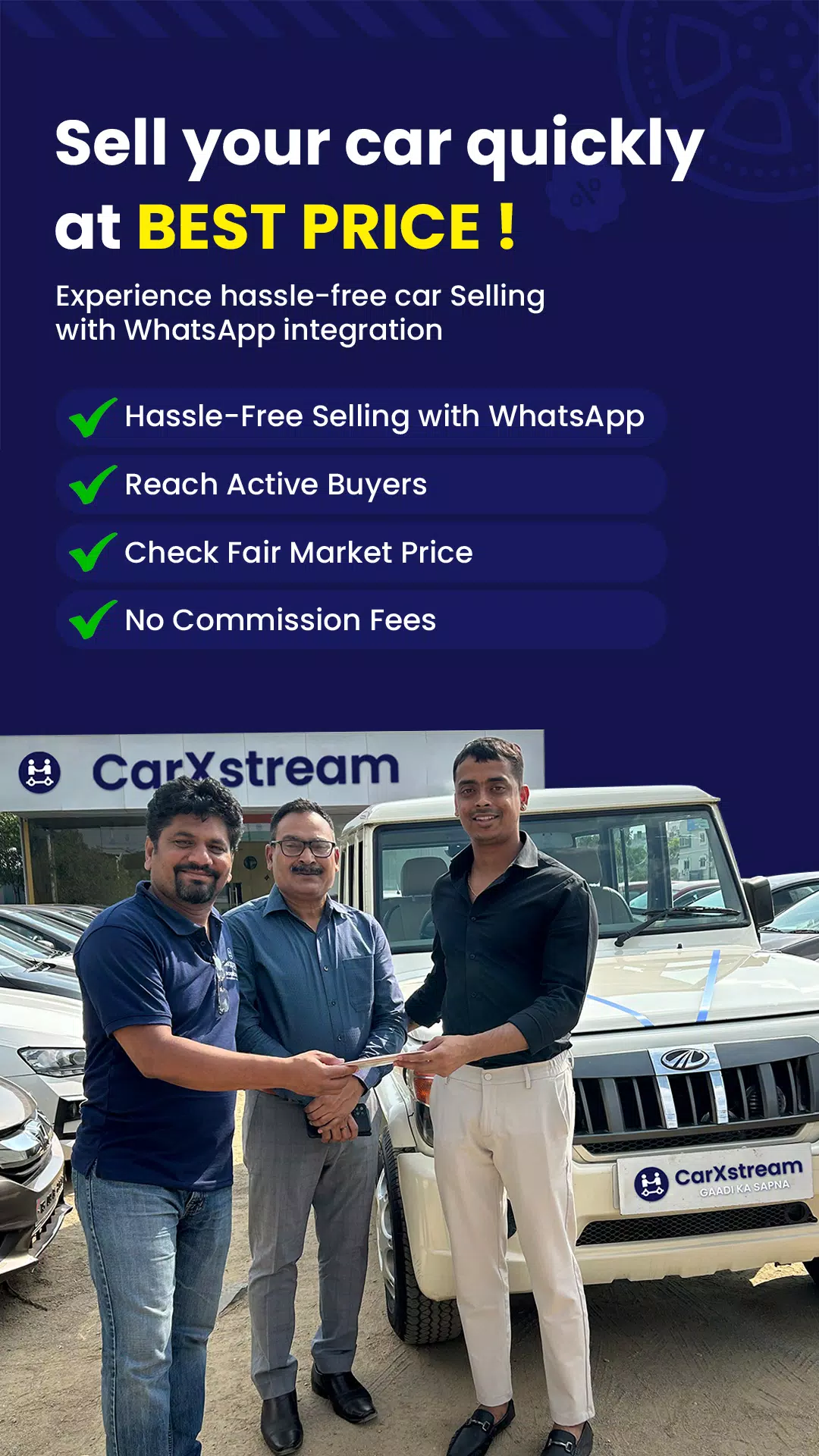 CarXstream: Buy Sell & Service ဖန်သားပြင်ဓာတ်ပုံ 0