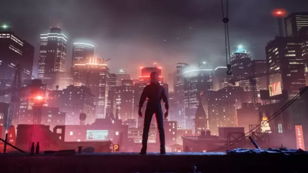 Vampire: The Masquerade - Bloodlines 2 Protagonist Phyre, auf Seattle blickend