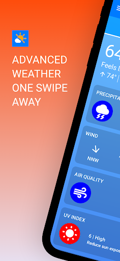 Weather on Homescreen Скриншот 1