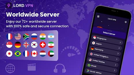 Lord VPN - Fast And Secure ภาพหน้าจอ 2