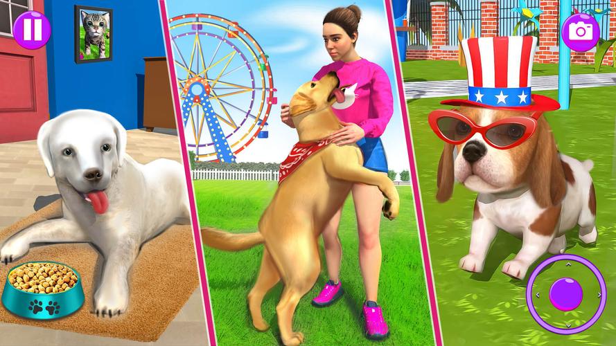 Family Pet Dog Games Captura de tela 3