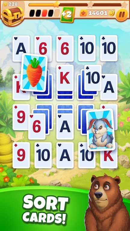 Solitaire Tarot: Fun Card Patience & Travelling স্ক্রিনশট 1