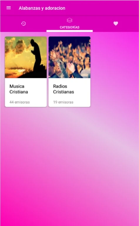 Alabanzas y adoracion スクリーンショット 1